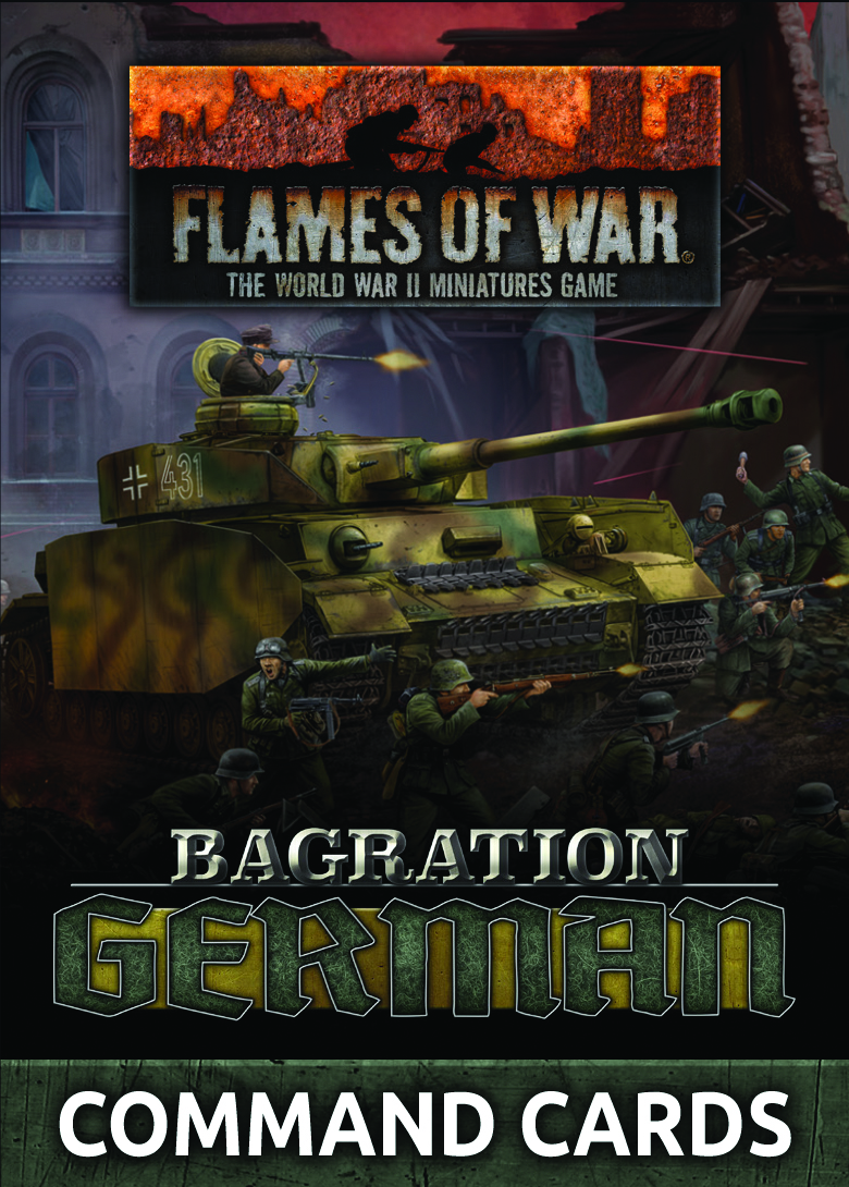 Bagration: German Command Cards (FW267C)
