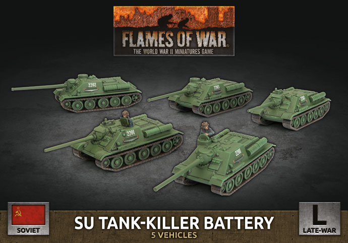 SU Tank-killer Battery (Plastic) (SBX64)