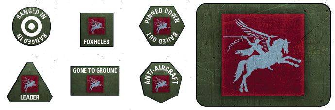 6th Airborne Token & Objective Set (BR907)