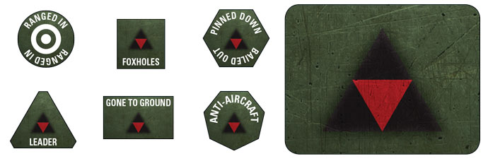 3rd Infantry Division Token Set (BSO906)