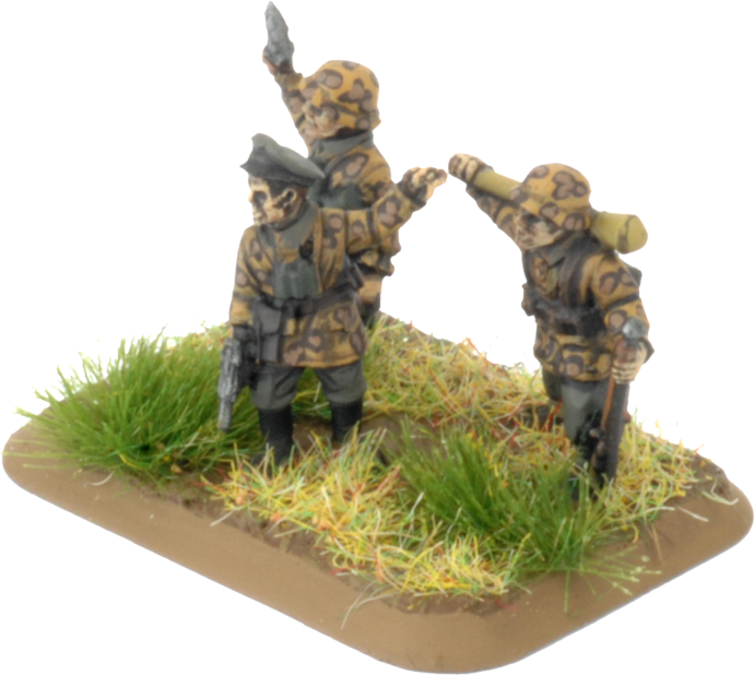 Armoured SS Reconnaissance Company HQ (Plastic) (GBX153)