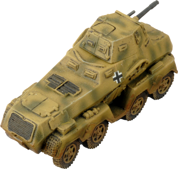 Sd Kfz 231 SS Scout Troops (GBX154)