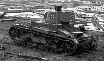 Finnish T-26 tank