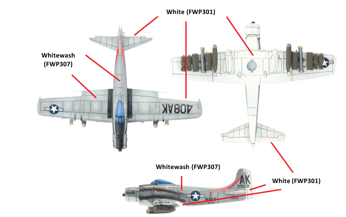 Painting The A-1H Skyraider
