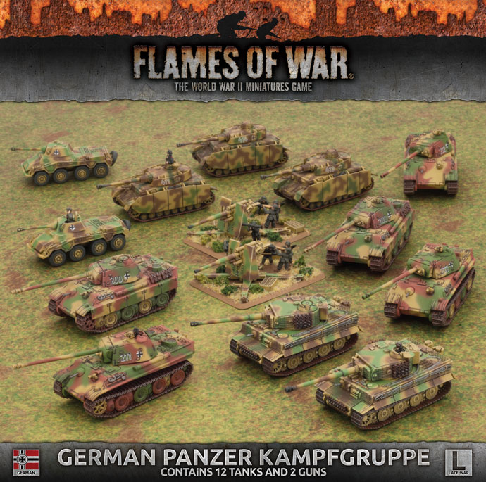 German Panzer Kampfgruppe (GEAB15)