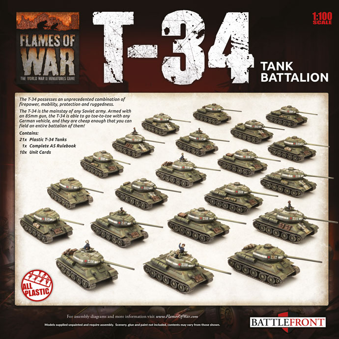 35-C1224 Red Army OT Flame Tanks. T-34 flame thrower version. Mixed turret  types.