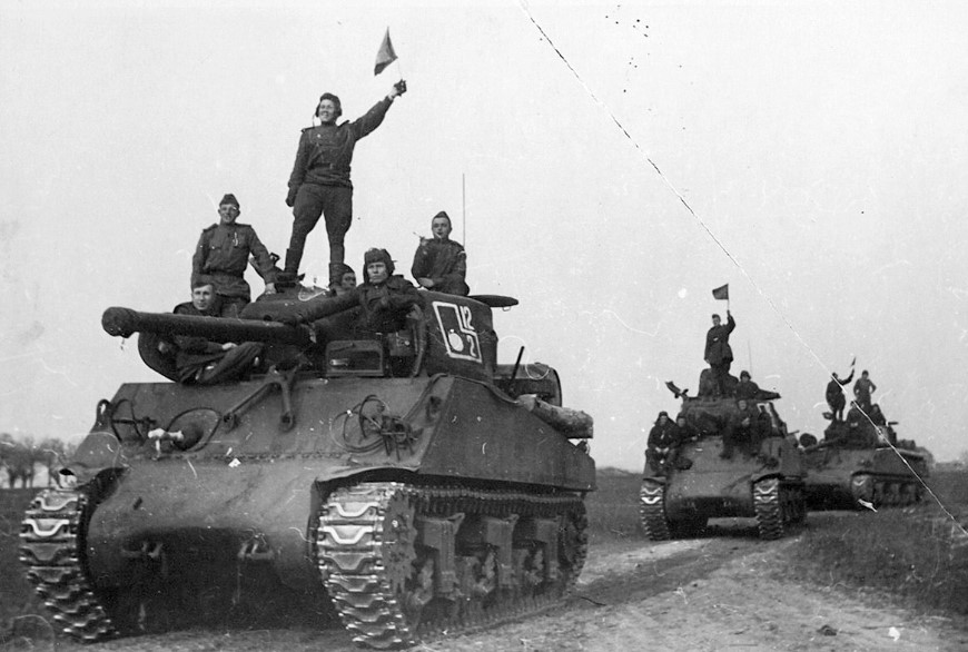 Soviet Sherman 1945