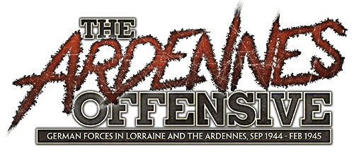 The Ardennes Offensive: German Forces in Lorrain and the Ardennes, September 1944 - February 1945