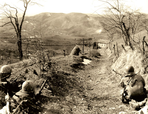 10th Mountain Division troops in Northern Italy