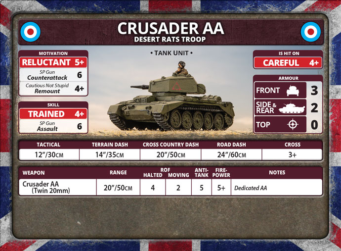 BRAB16 Crusader AA Card