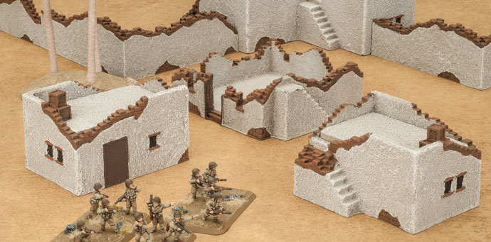 Ruined Desert Houses (BB230)