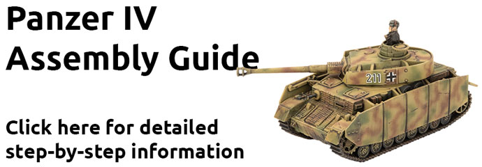 Click here to learn how to assemble the Panzer IV here...