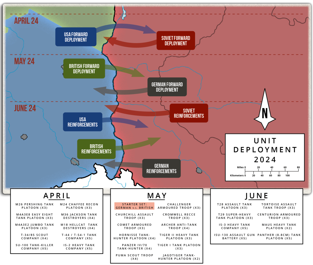 Clash of Steel Deployment Map