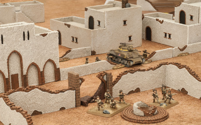 Building a North African Battlefield