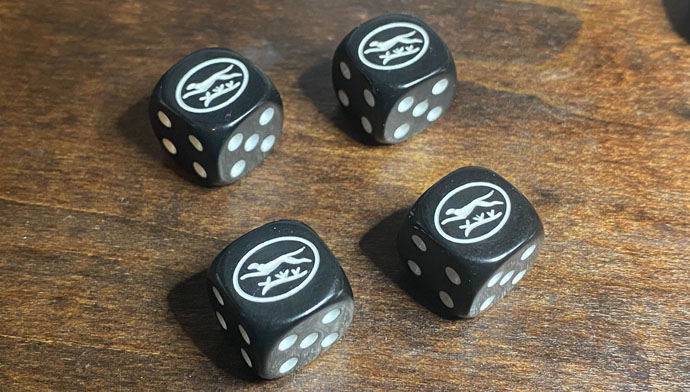 116th Panzer Division Custom Dice