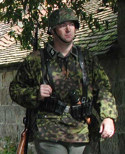 Sharp Waffen-SS Camouflage Cap - SS-Steel