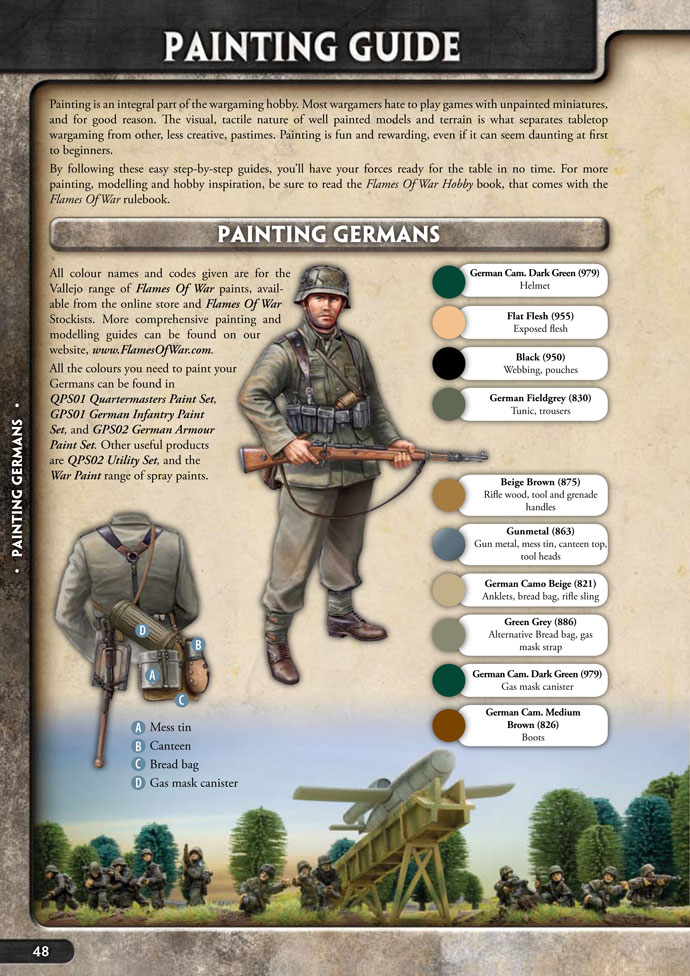 Vallejo 70206 - WWII German Infantry - Paint Set