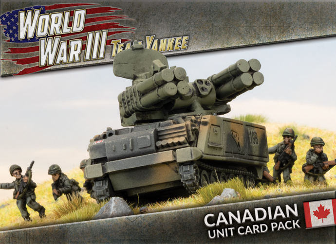 WWIII Canadian Unit Card Pack