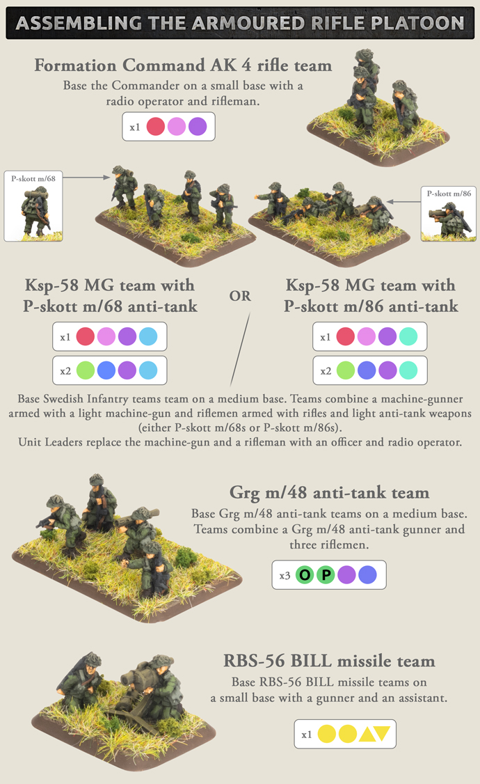 Armoured Rifle Platoon (x32 Figs) (TSW702)