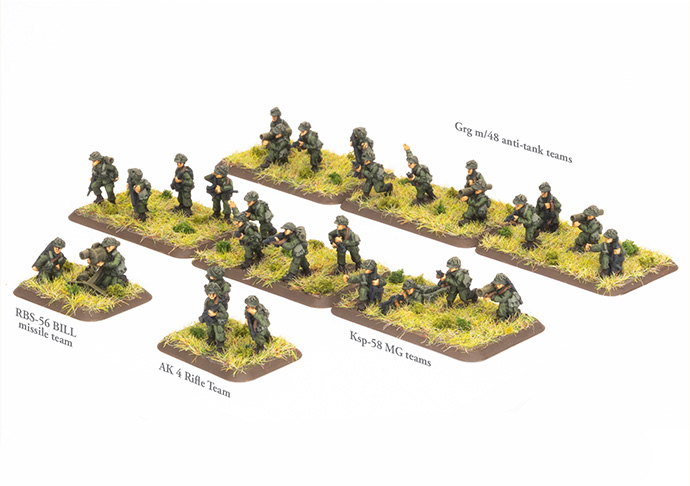 Armoured Rifle Platoon (x32 Figs) (TSW702)