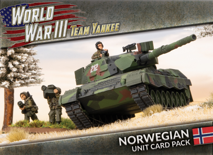 WWIII Norwegian Unit Card Pack