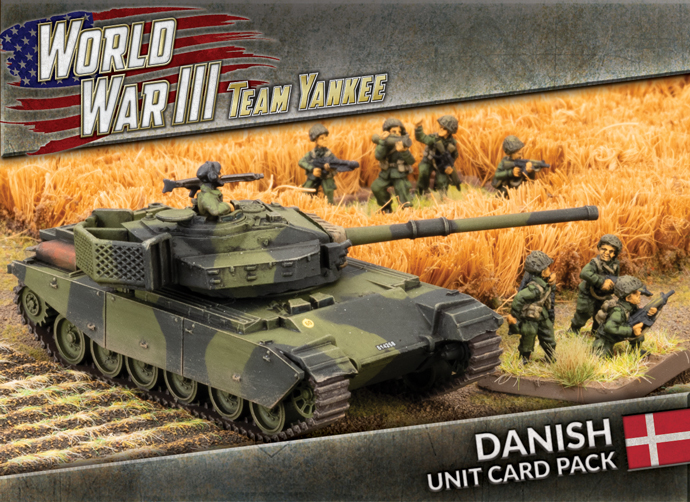 WWIII Danish Unit Card Pack