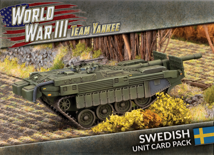 WWIII Swedish Unit Card Pack