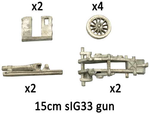 15cm sIG33 gun (SS) (GE557)