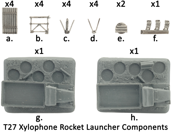 T27 Xylophone Rocket Launcher Battery (UBX39)