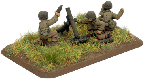 The Devil's Brigade Platoon 81mm Mortar Team (Optional) (US748)