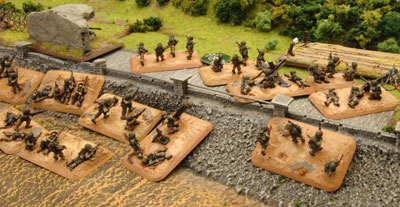 Advance on the bunker