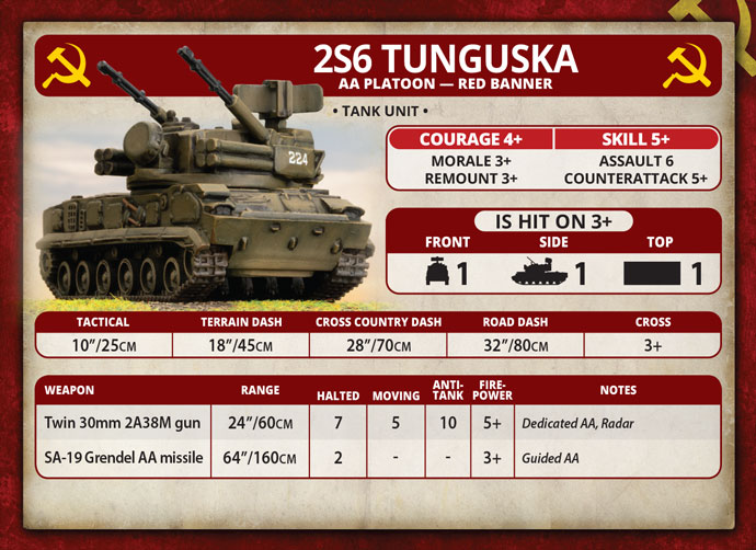 2S6 Tunguska AA Platoon (TSBX27)