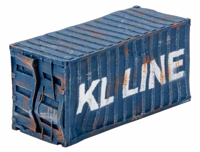 20ft Shipping Containers - Damaged (Resin)