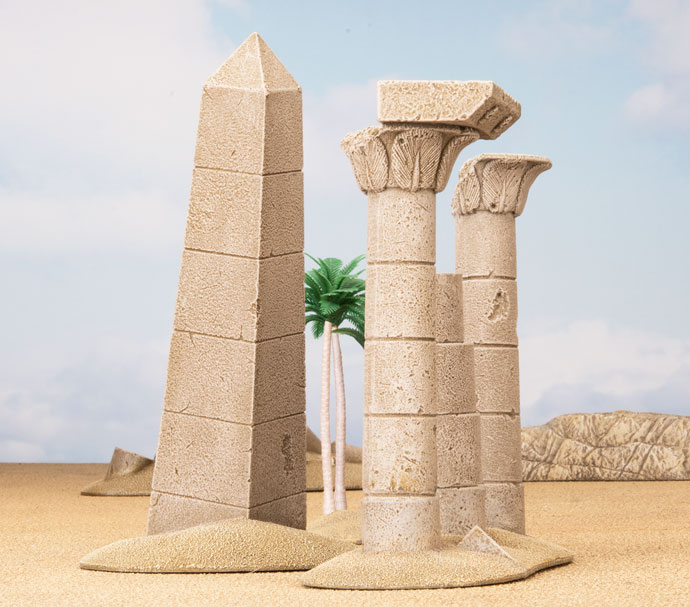 BB907 - Obelisk & Pillars