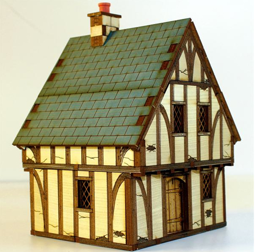 28mm Laser Cut MDF Buildings and Accessories