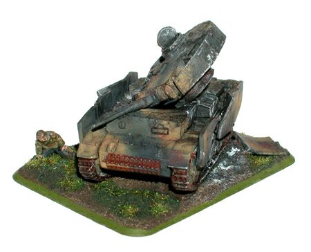The painted Panzer