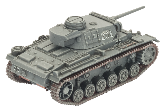 Panzer III Platoon (Plastic) (GBX105)