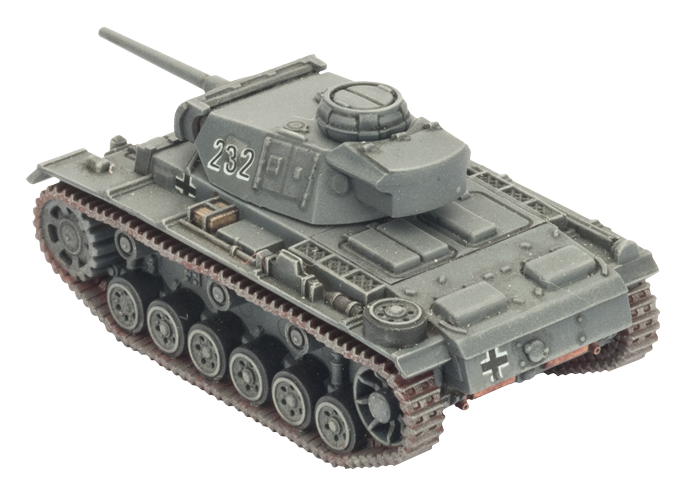 Panzer III Platoon (Plastic) (GBX105)