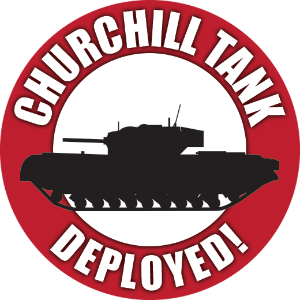 Churchill Tank Deployed